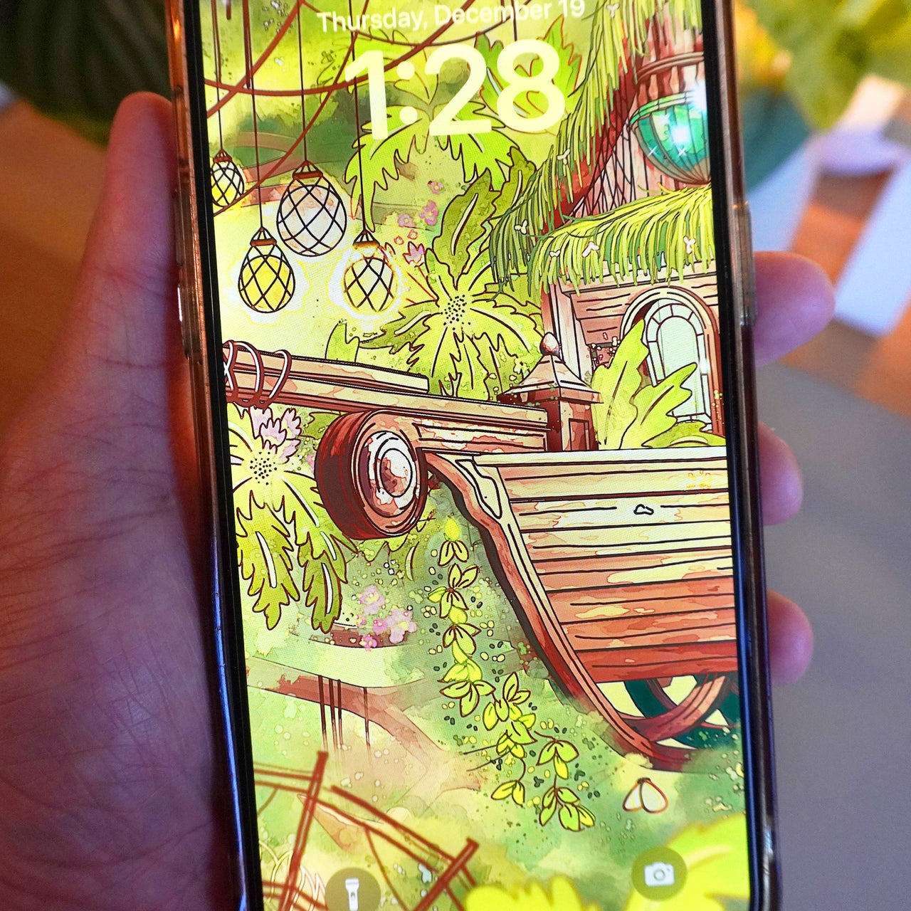 Jungle Treehouse - Digital Phone Wallpaper | Animated and Static