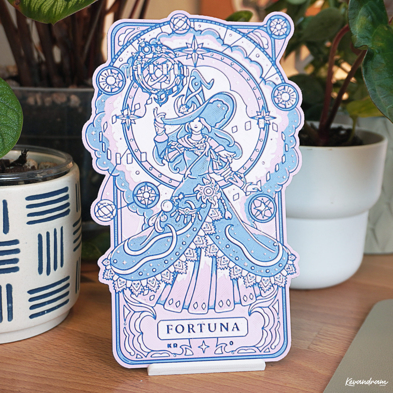Kera Card No. 7 – "Fortuna” | Limited Edition 3D-Printed Collectible (October 2025)