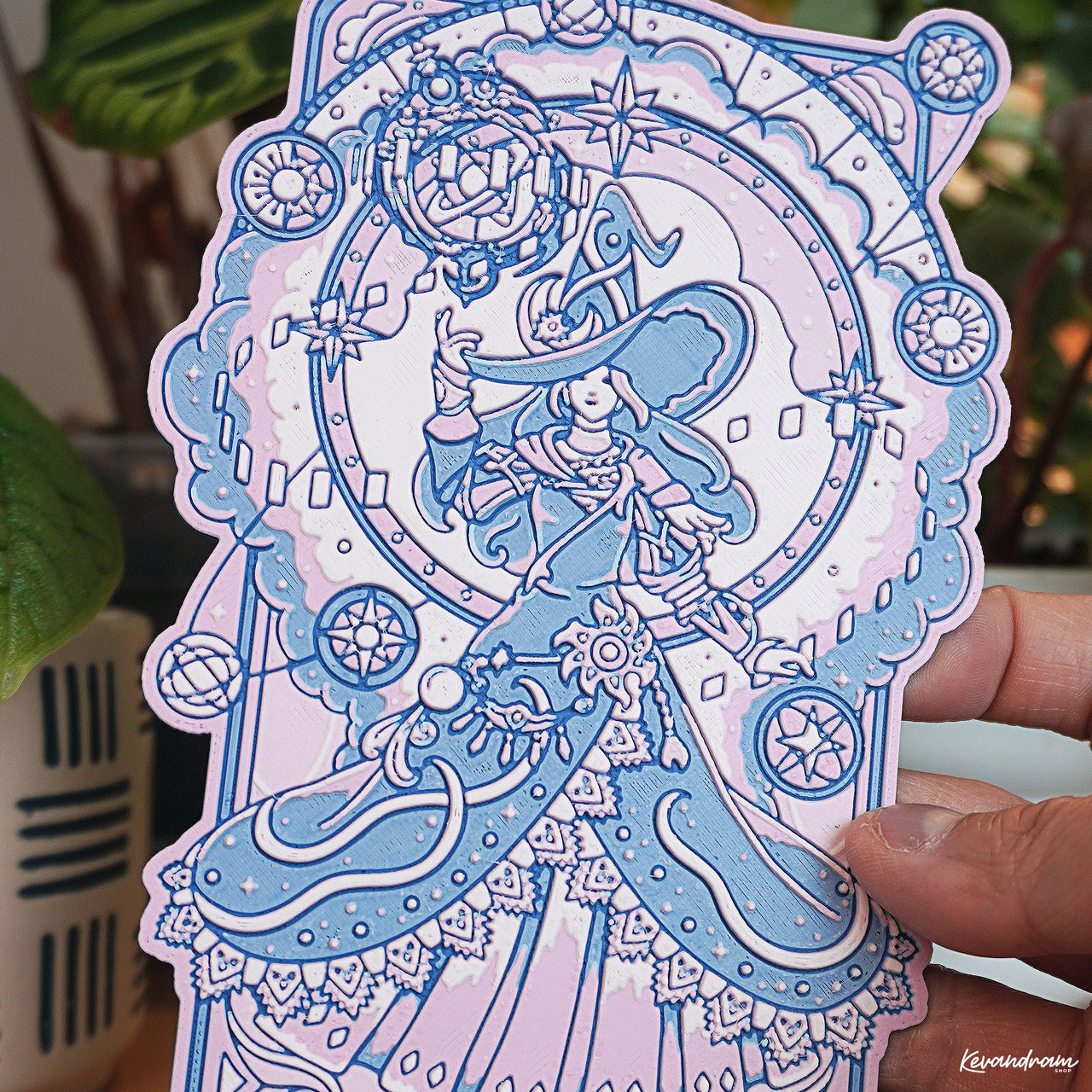 Kera Card No. 7 – "Fortuna” | Limited Edition 3D-Printed Collectible (October 2025)