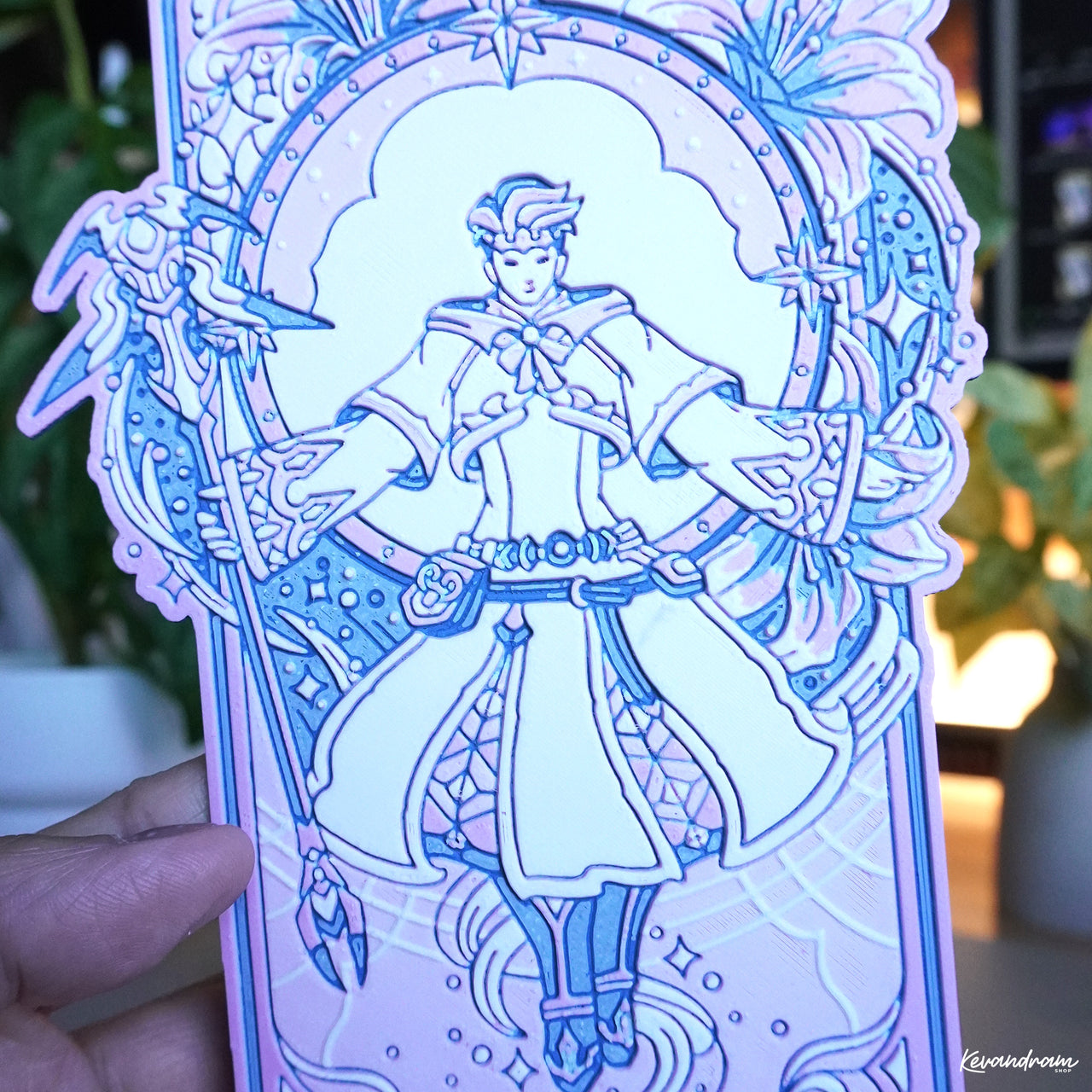 Kera Card No. 3 – “Illumina” | Limited Edition 3D-Printed Collectible