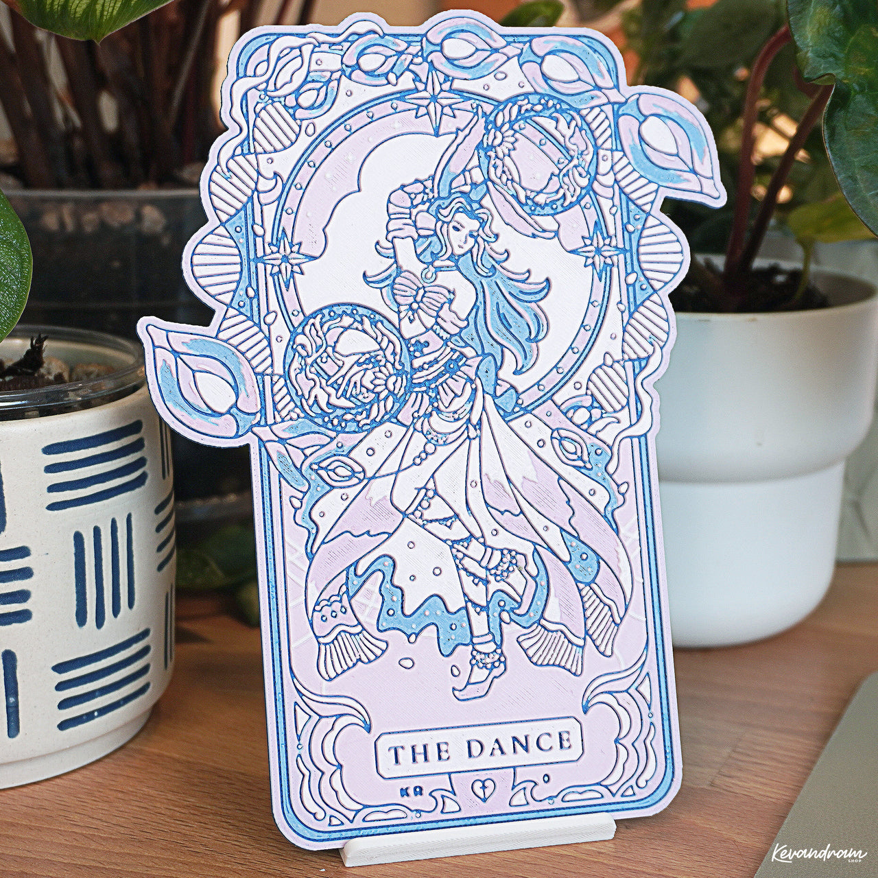 Kera Card No. 5 – “The Dance” | Limited Edition 3D-Printed Collectible (October 2025)