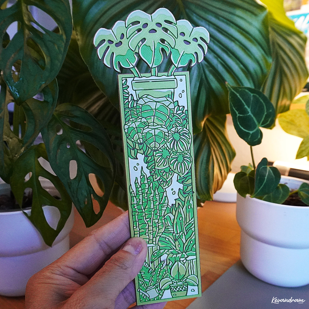 Monster Monstera - Bookmark