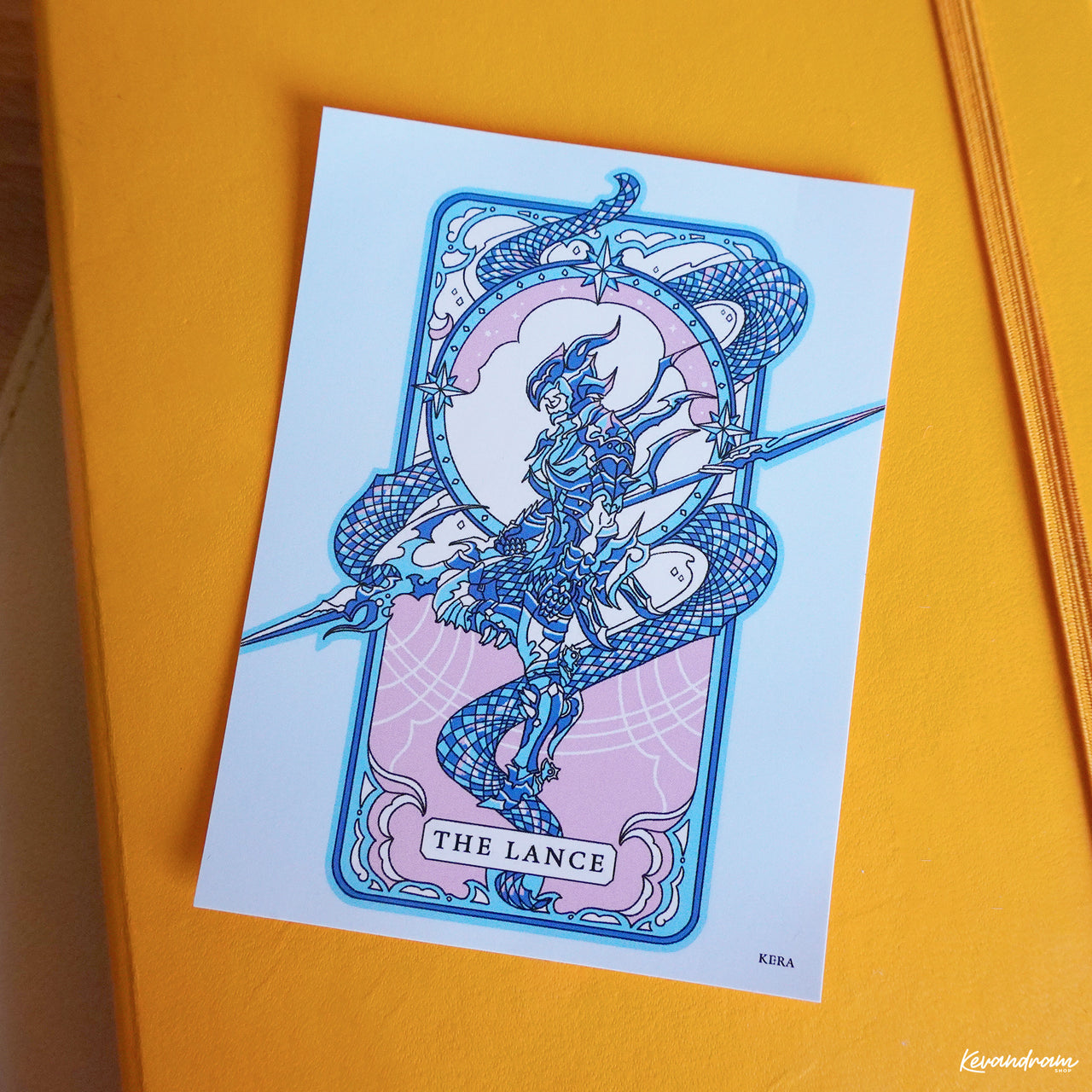 "The Lance" – Crystal Series #1 Kera Card | Sticker