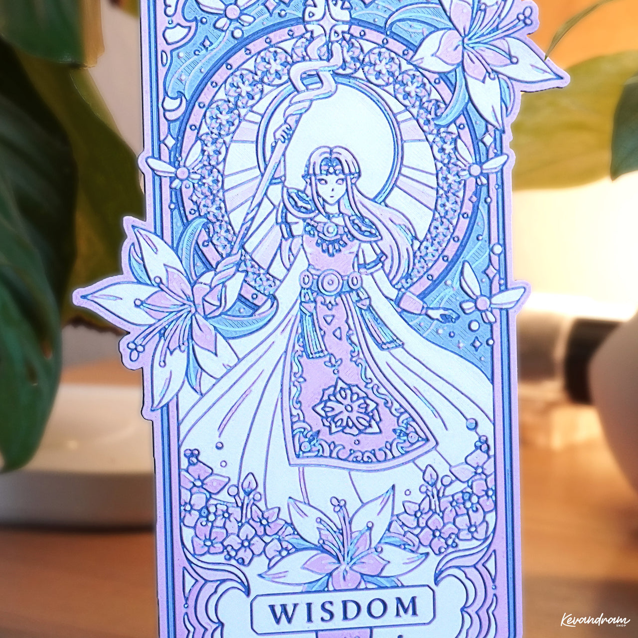"Wisdom" – Eternal Series #1 Kera Card | Limited Edition 3D Print